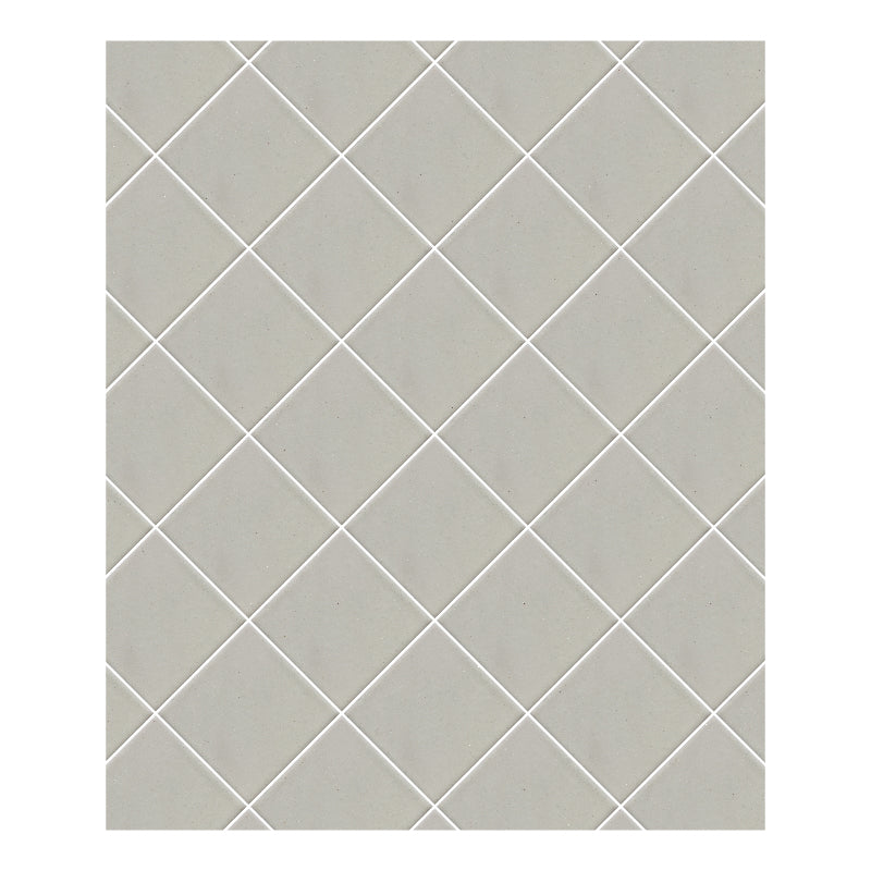 Azulejo 10.5cm Artesanal Tipo Talavera Liso 90pz Blanco Natural - Mate