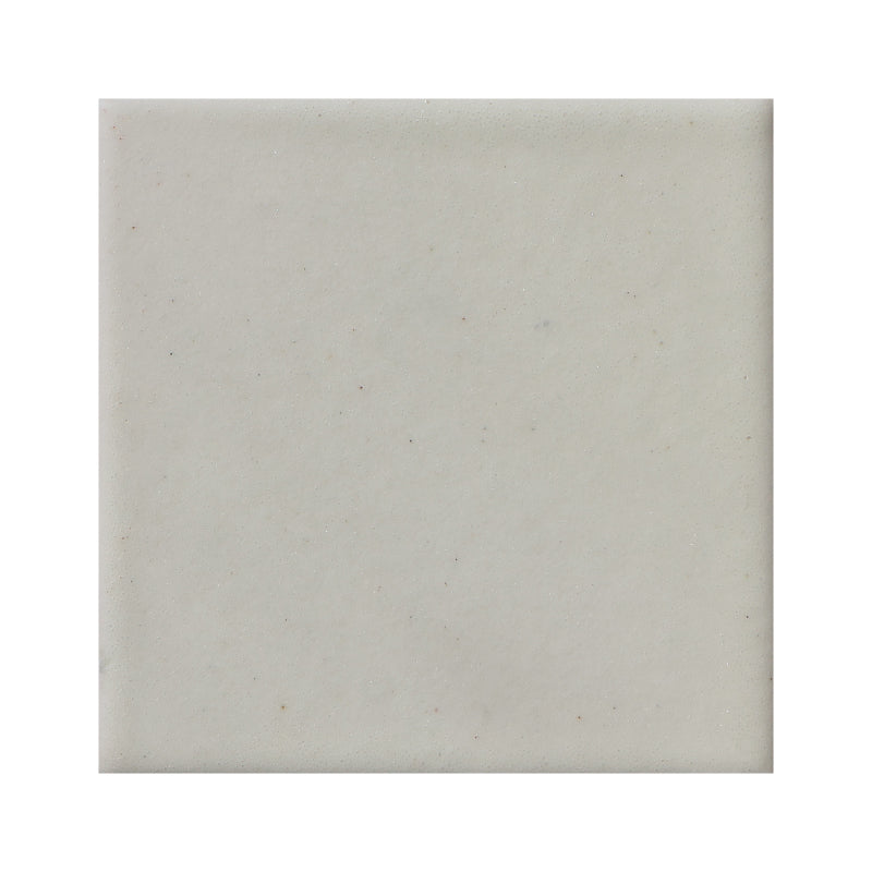 Azulejo 10.5cm Artesanal Tipo Talavera Liso 90pz Blanco Natural - Mate