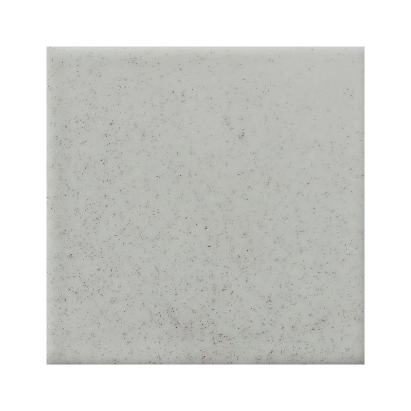 Azulejo 10.5cm Artesanal Tipo Talavera Liso 90pz Blanco Salpicado - Mate