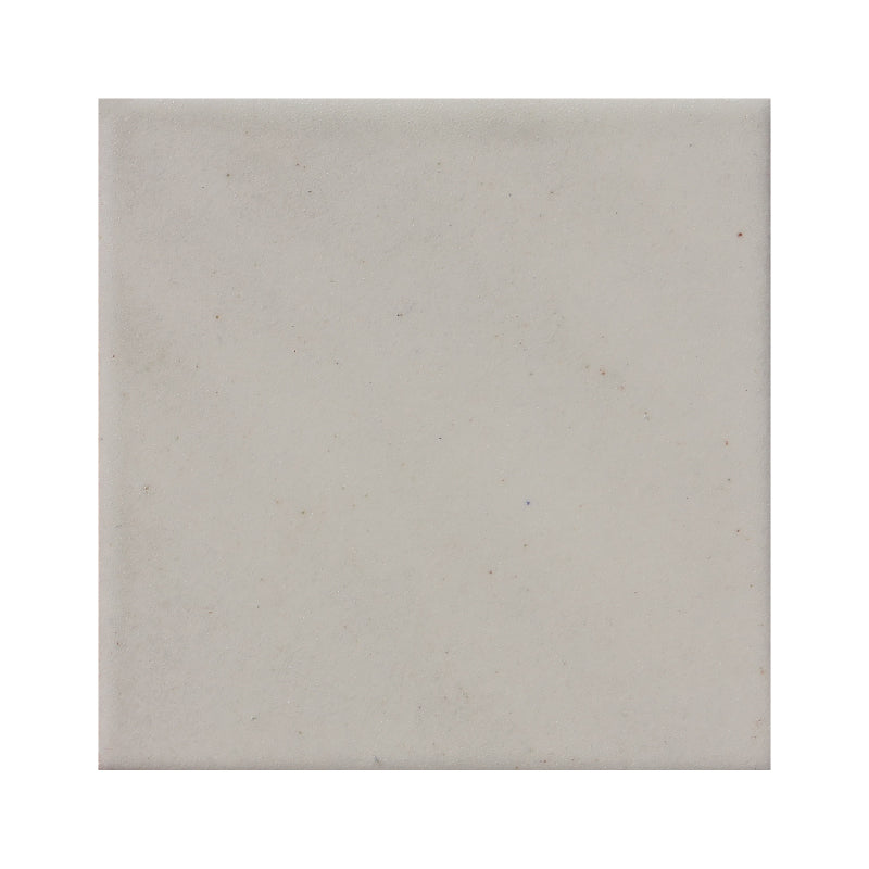 Azulejo 10.5cm Artesanal Tipo Talavera Liso 90pz Marfil Cálido- Mate