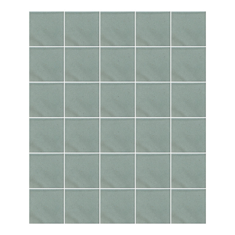 Talavera-style handmade tile, 10.5cm, smooth, 90 pieces, pink jasper