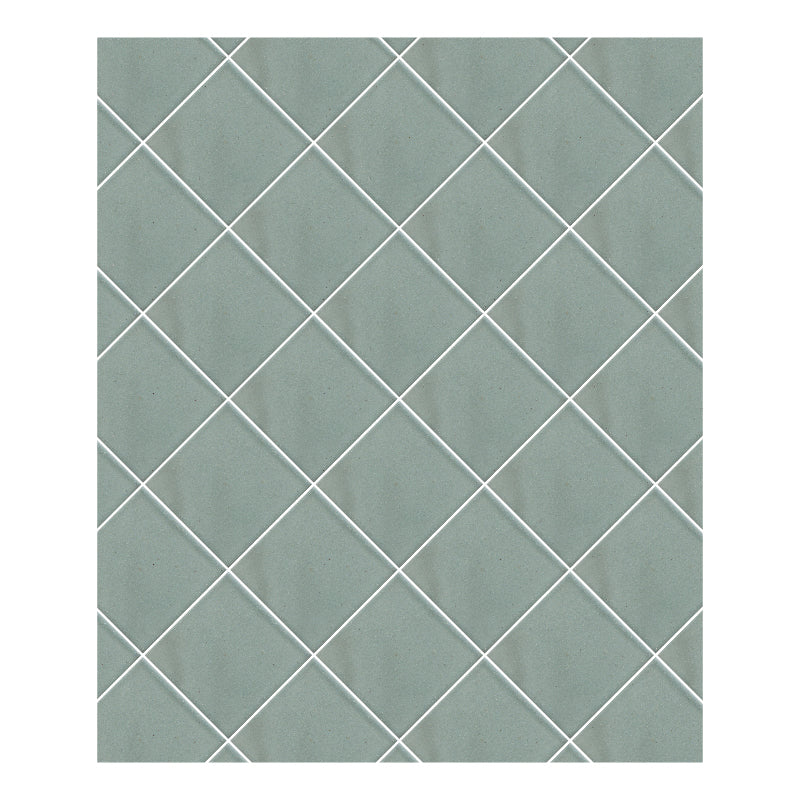 Azulejo 10.5cm Artesanal Tipo Talavera Liso 90pz Verde Salvia - Mate