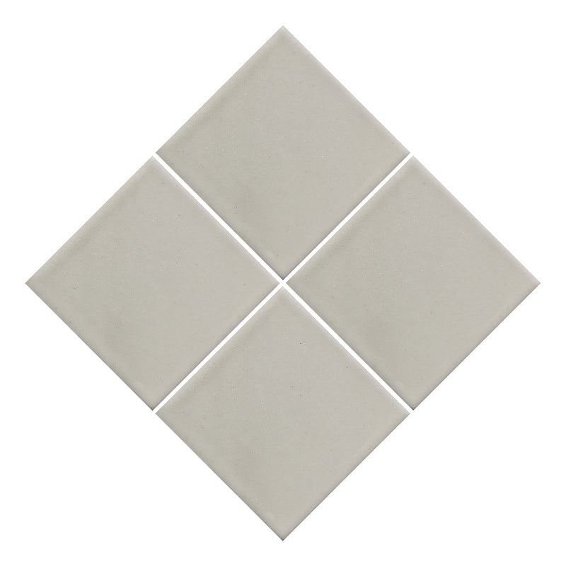 Talavera-style handmade tile, 10.5cm, smooth, 90 pieces, pink jasper