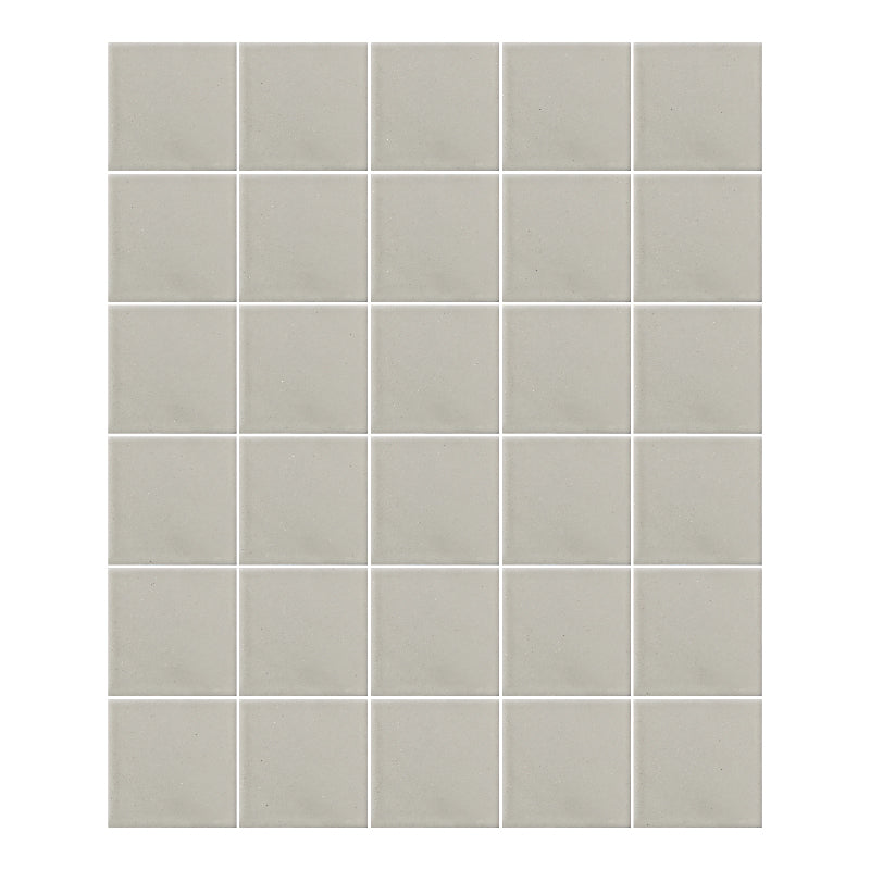 Azulejo 10.5cm Artesanal Tipo Talavera Liso 90pz Blanco Cálido - Mate