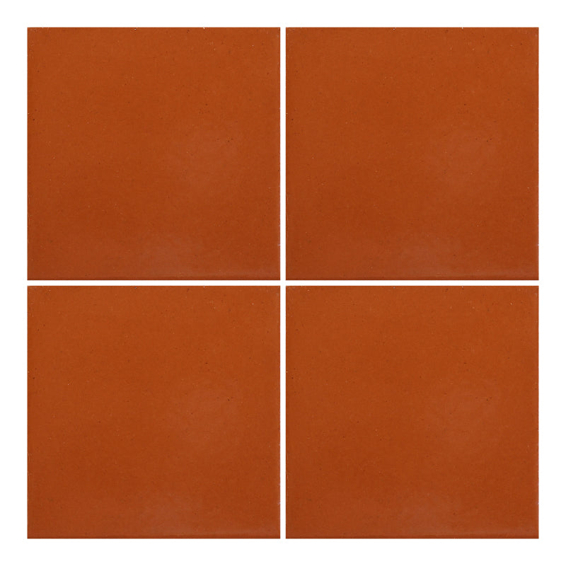 Azulejo Cerámico 10.5cm 1m2 Terracota Liso