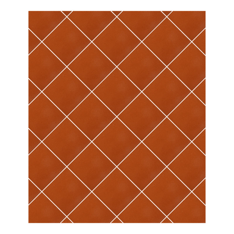 Azulejo Cerámico 10.5cm 1m2 Terracota Liso