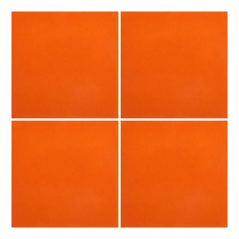 Azulejo Cerámico 10.5cm 1m2 Naranja Liso