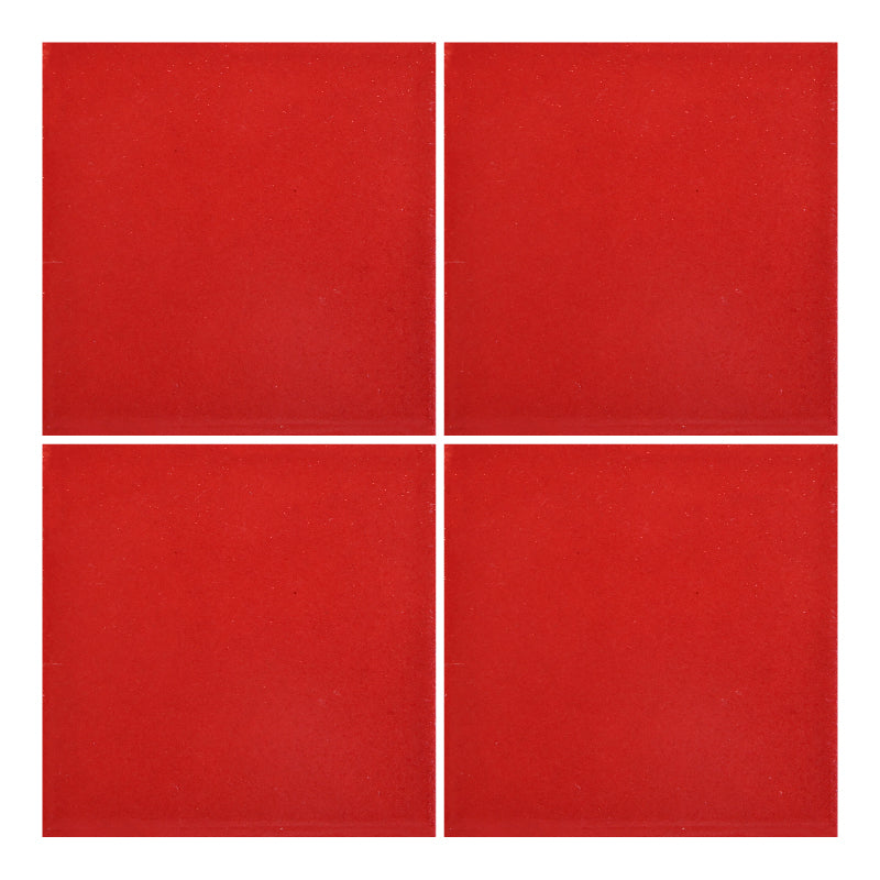 Azulejo Cerámico 10.5cm 1m2 Rojo Liso