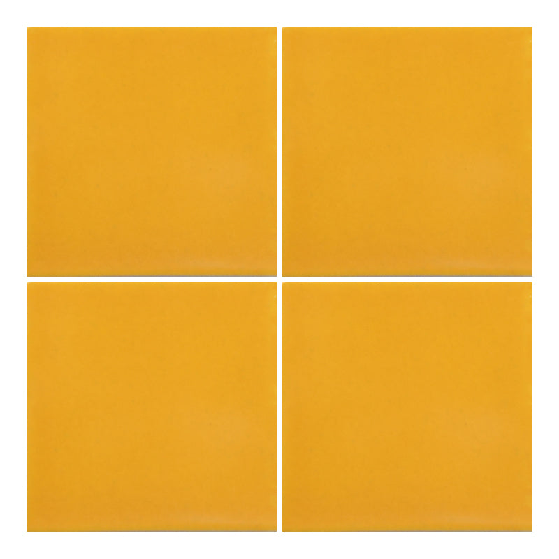 Azulejo Cerámico 10.5cm 1m2 Mostaza Liso
