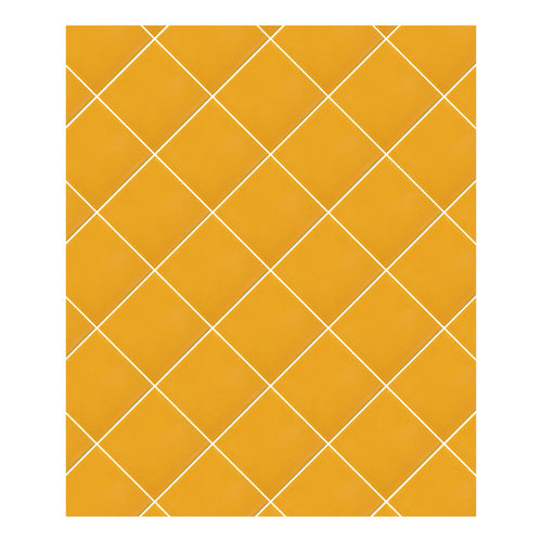 Azulejo Cerámico 1m2 Amarillo Mostaza Liso