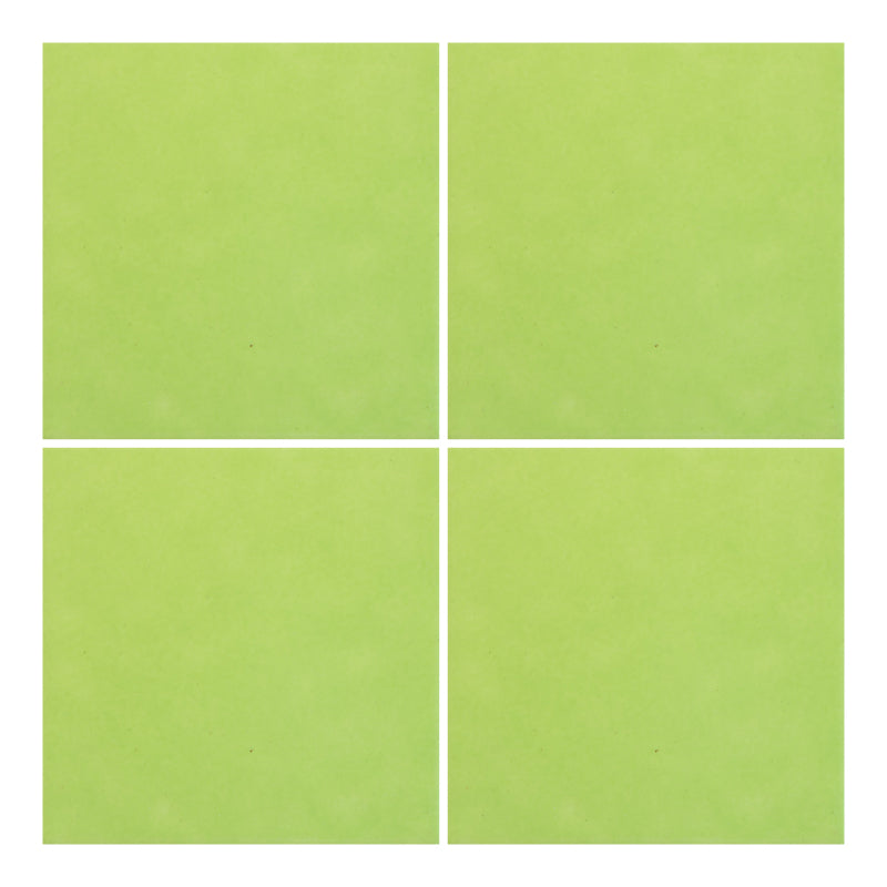 Azulejo Cerámico 10.5cm 1m2 Verde Lima Liso