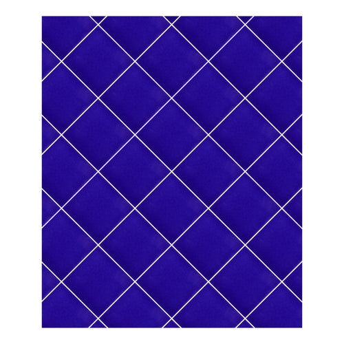 Azulejo Cerámico 10.5cm 1m2 Azul Colonial Liso