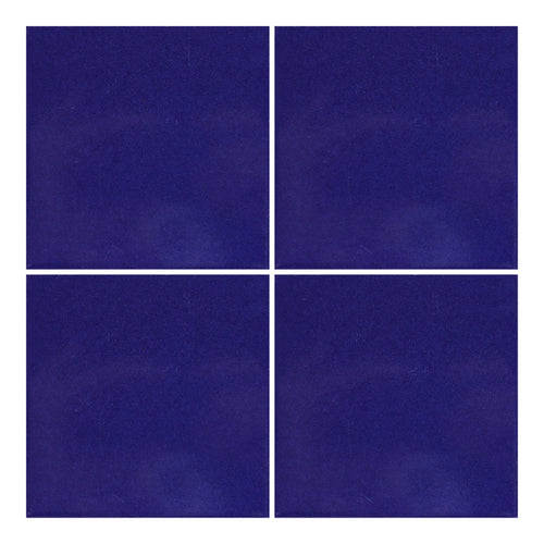 Azulejo Cerámico 10.5cm 1m2 Azul Cobalto Liso