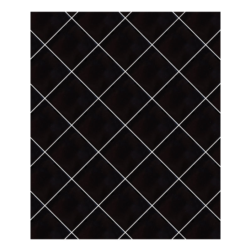 Azulejo Cerámico 10.5cm 1m2 Negro Liso