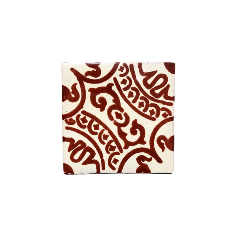 Azulejo 10.5cm Artesanal Talavera Liso 90pz #acls-71