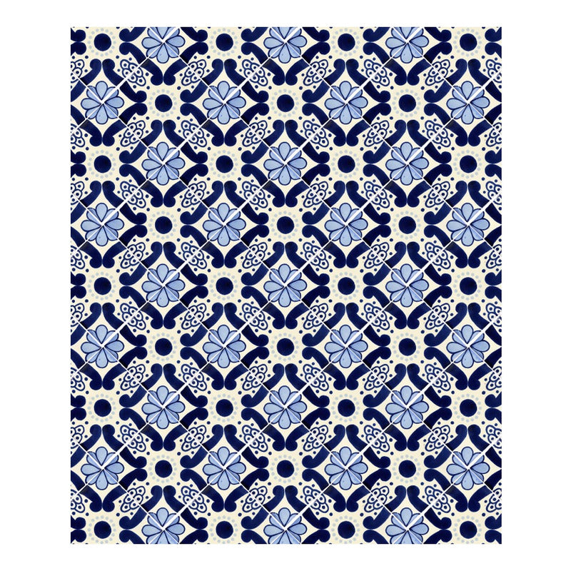 Azulejo Artesanal Talavera Liso 90pz #acls-85