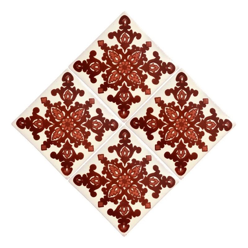 Azulejo Artesanal Tipo Talavera Liso 90pz #acls-94