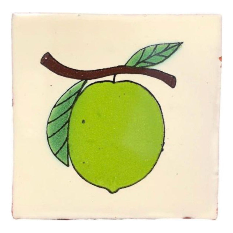 Azulejo Artesanal Talavera Liso 90pz #acln-04