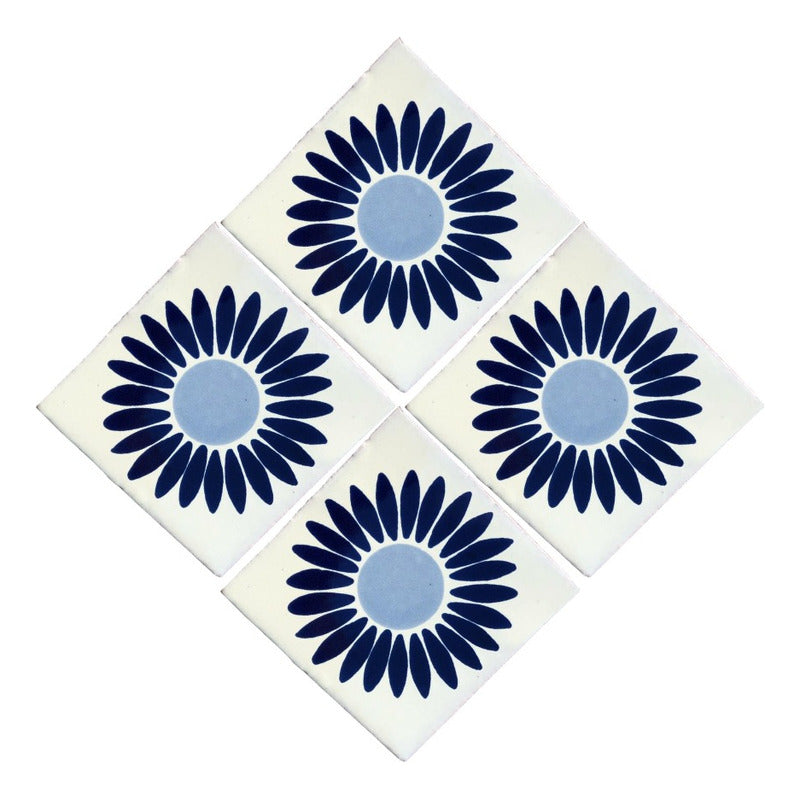 Azulejo Artesanal Talavera Liso 90pz #acls-87