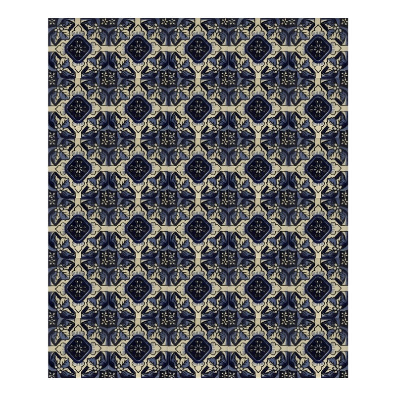 Azulejo 10.5cm Artesanal Tipo Talavera Liso 90pz #acln Acln-25