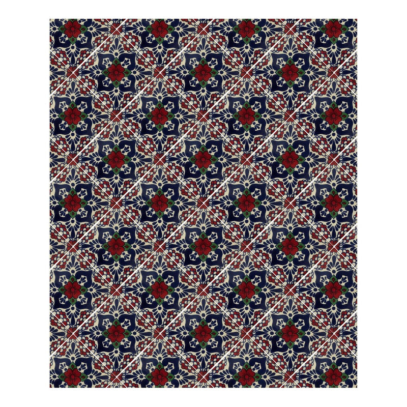 Azulejo Artesanal Talavera Liso 90pz #acln-22