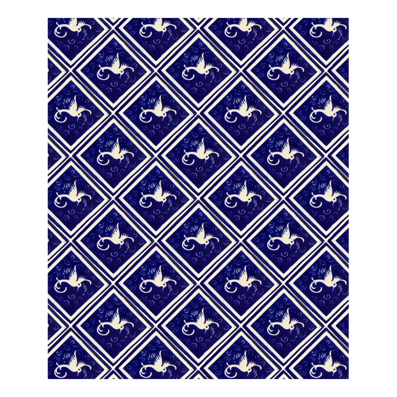 Azulejo 10.5cm Artesanal Talavera Liso 90pz #acls-122