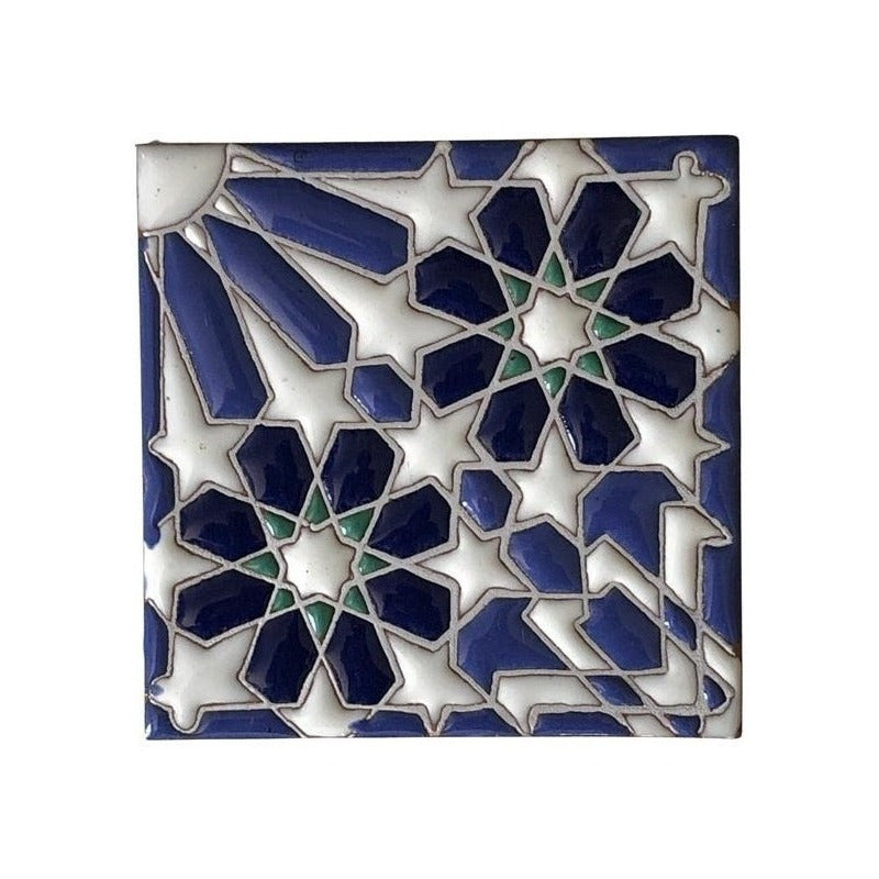 Azulejo Artesanal Tipo Talavera Relieve 90pz #acrs-25