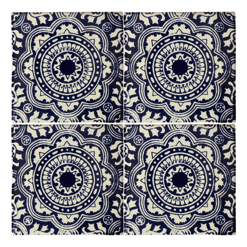 Azulejo Artesanal Talavera Liso 90pz #acls-49
