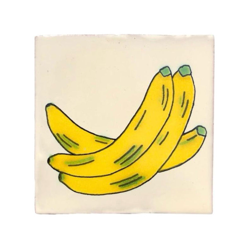 Azulejo 10.5cm Artesanal Tipo Talavera Liso 90pz #acln-10