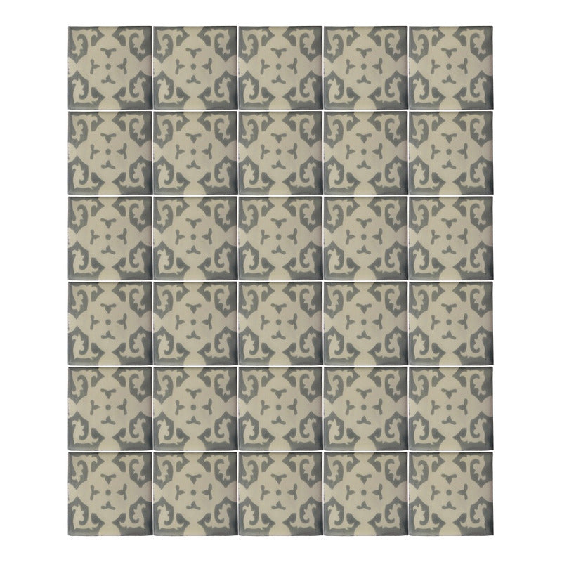 Azulejo Artesanal Tipo Talavera Liso 90pz #acls-47