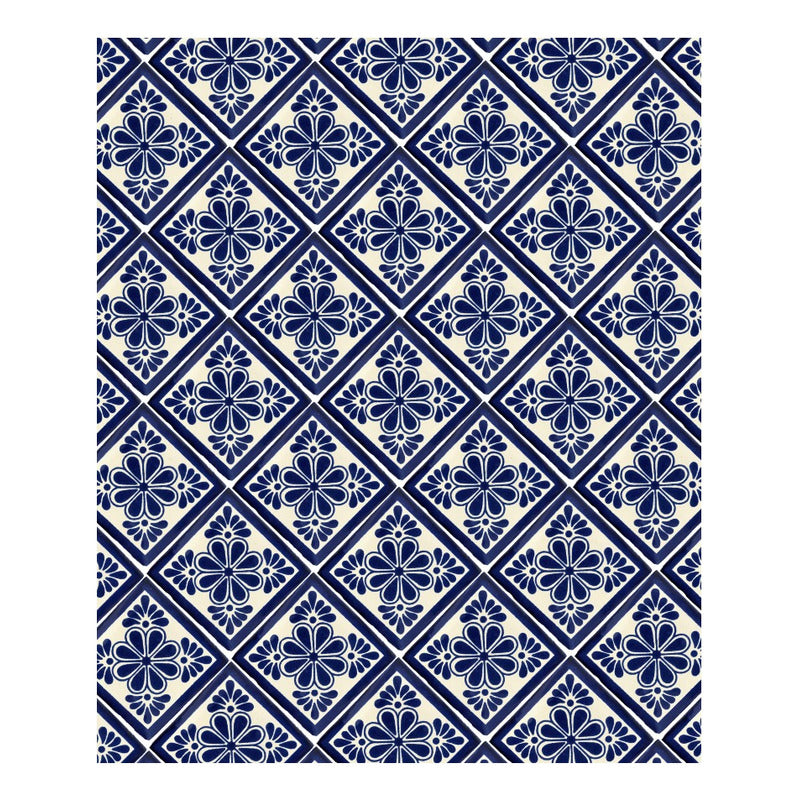 Azulejo Artesanal Talavera Liso 90pz #acls-59