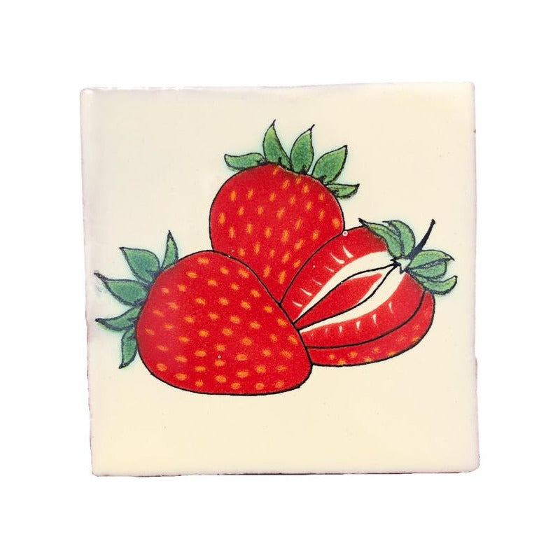 Azulejo 10.5cm Artesanal Tipo Talavera Liso 90pz #acln Acln-03