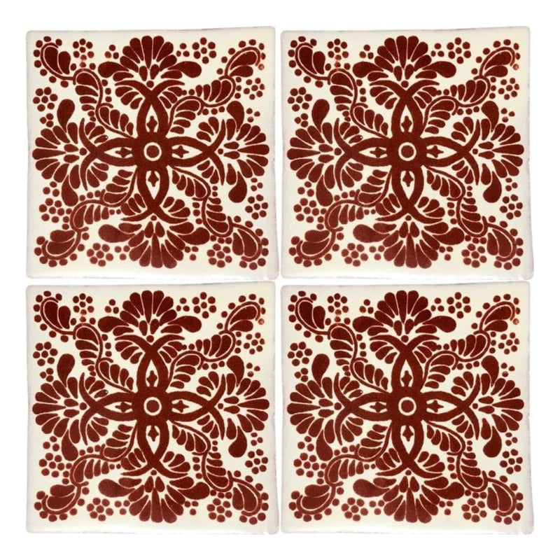 Azulejo Artesanal Tipo Talavera Liso 90pz #acls-75