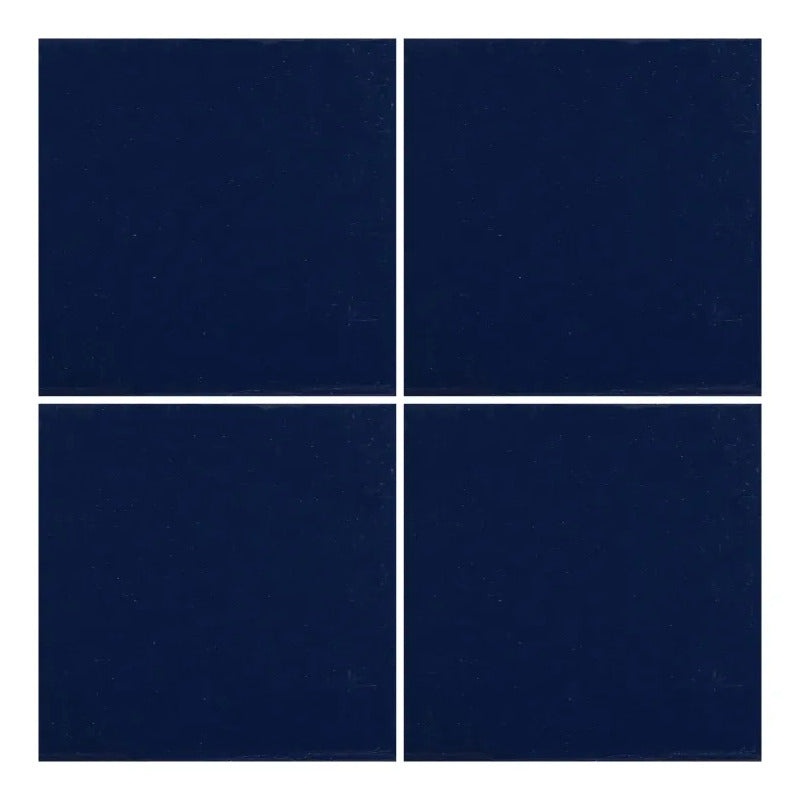 Azulejo Cerámico Para Pared 10.5cm 1m2 Azul Imperial Azul