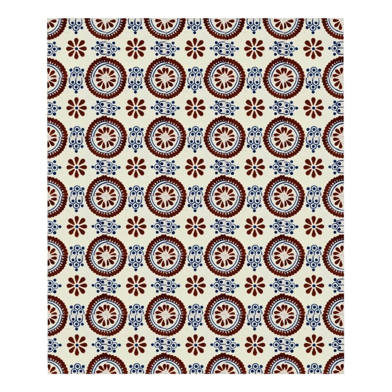 Azulejo 10.5cm Artesanal Talavera Liso 90pz #acls Acls-98