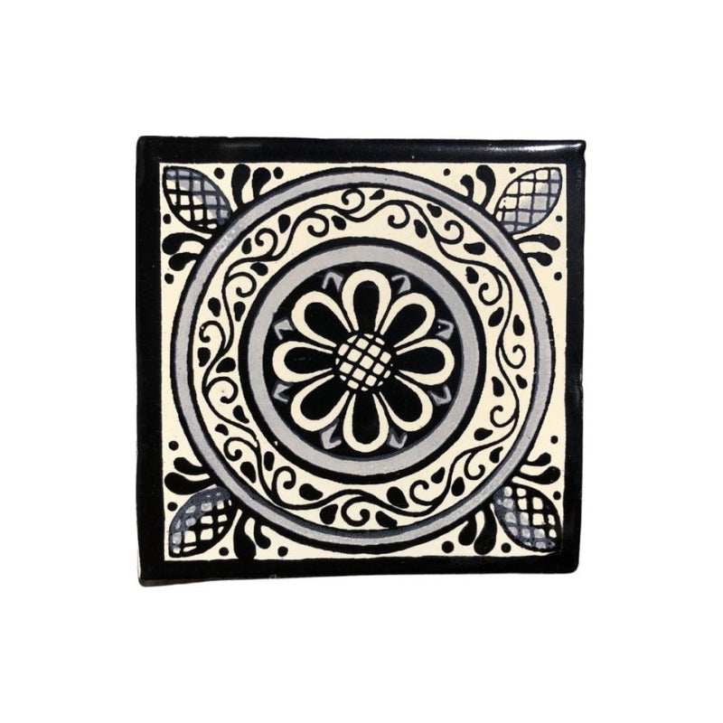 Azulejo Artesanal Tipo Talavera Liso 90pz #acls-113