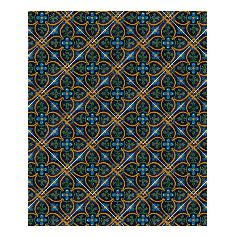 Azulejo Artesanal Tipo Talavera Liso 90pz #acln-39