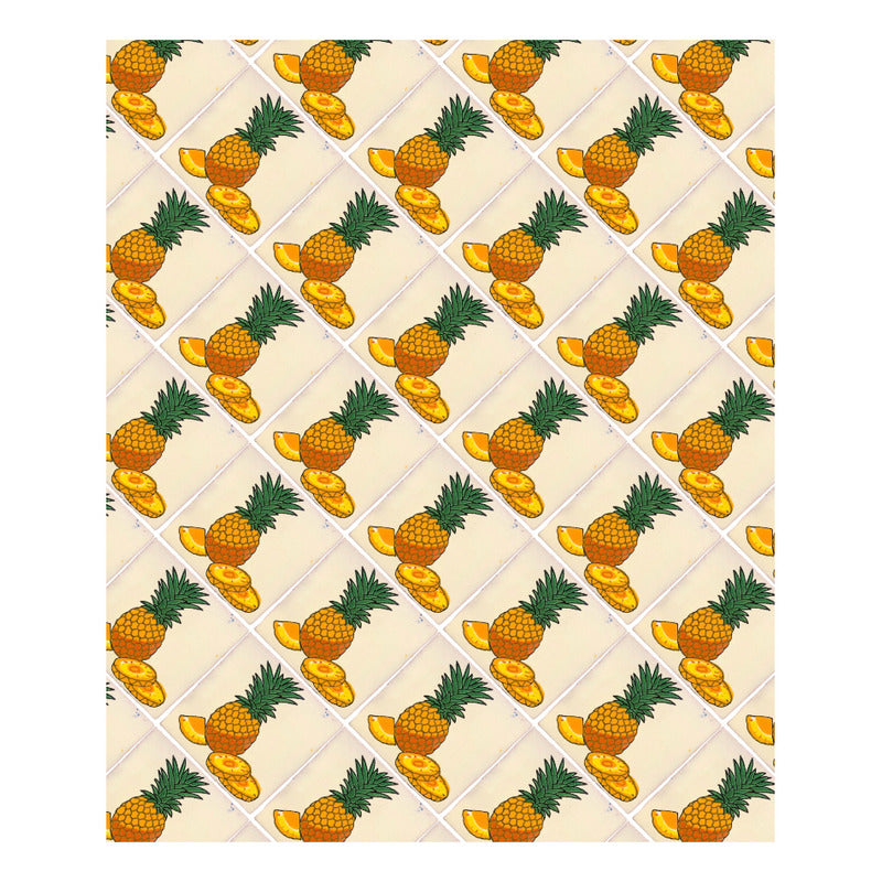 Azulejo 10.5cm Artesanal Tipo Talavera Liso 90pz #acln-09