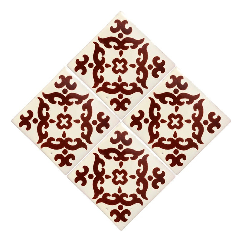 Azulejo Artesanal Talavera Liso 90pz #acls-70