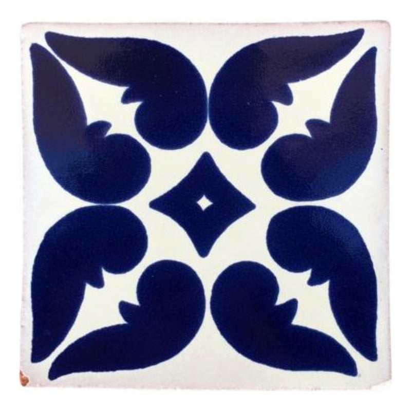 Azulejo Artesanal Tipo Talavera Liso 90pz #acls-42