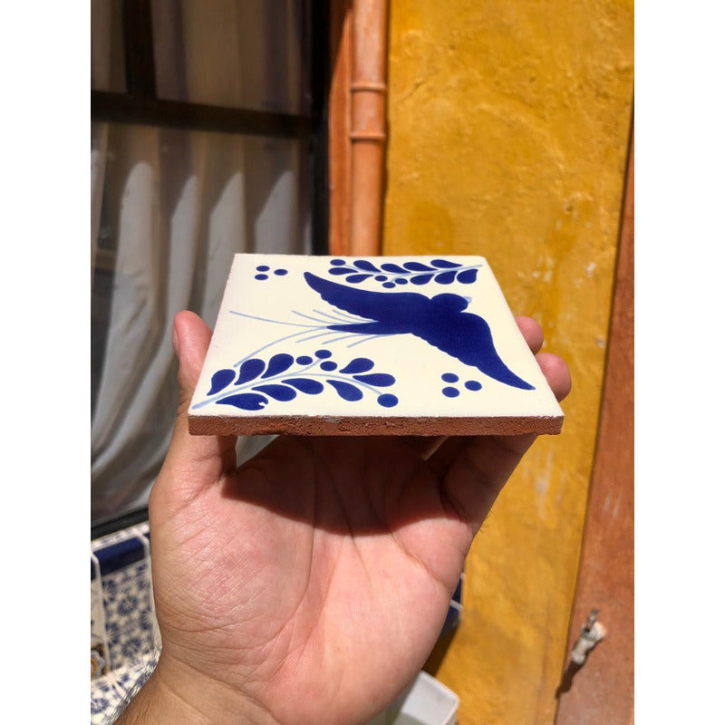 Azulejo Artesanal Tipo Talavera Liso 90pz #acls-131