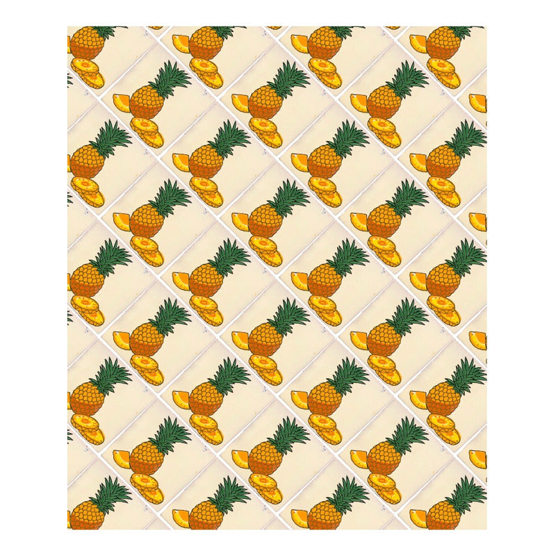 Azulejo 10.5cm Artesanal Talavera Liso 90pz #acln-09