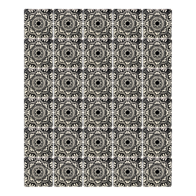 Azulejo 10.5cm Artesanal Tipo Talavera Liso 90pz #acls-105