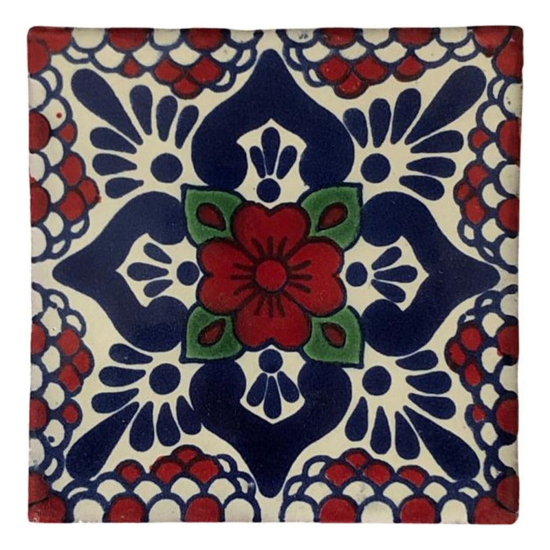Azulejo Artesanal Talavera Liso 90pz #acln-22