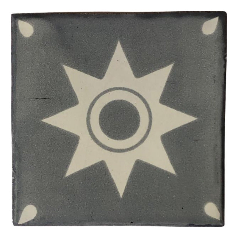 Azulejo Artesanal Talavera Liso 90pz #acls-48