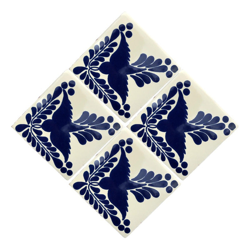Azulejo Artesanal Tipo Talavera Liso 90pz #acls-62