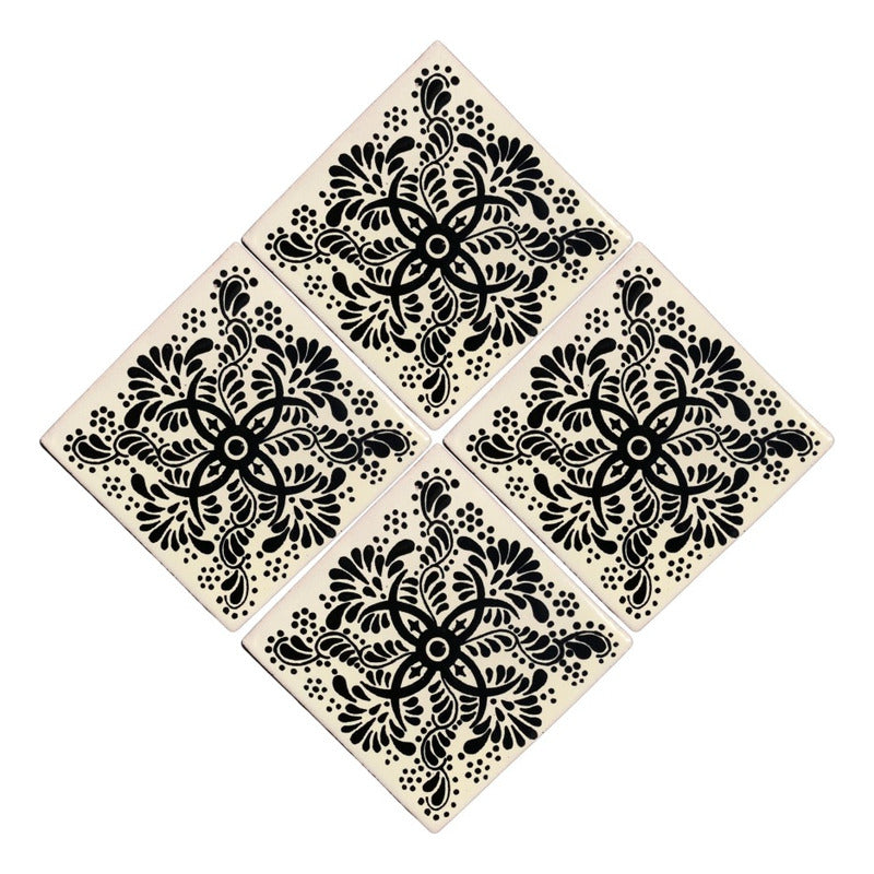 Azulejo Artesanal Tipo Talavera Liso 90pz #acls-107