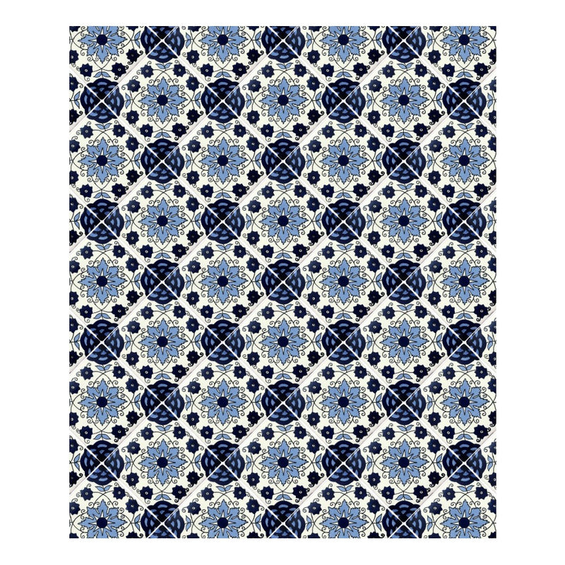 Azulejo Artesanal Tipo Talavera Liso 90pz #acln-54