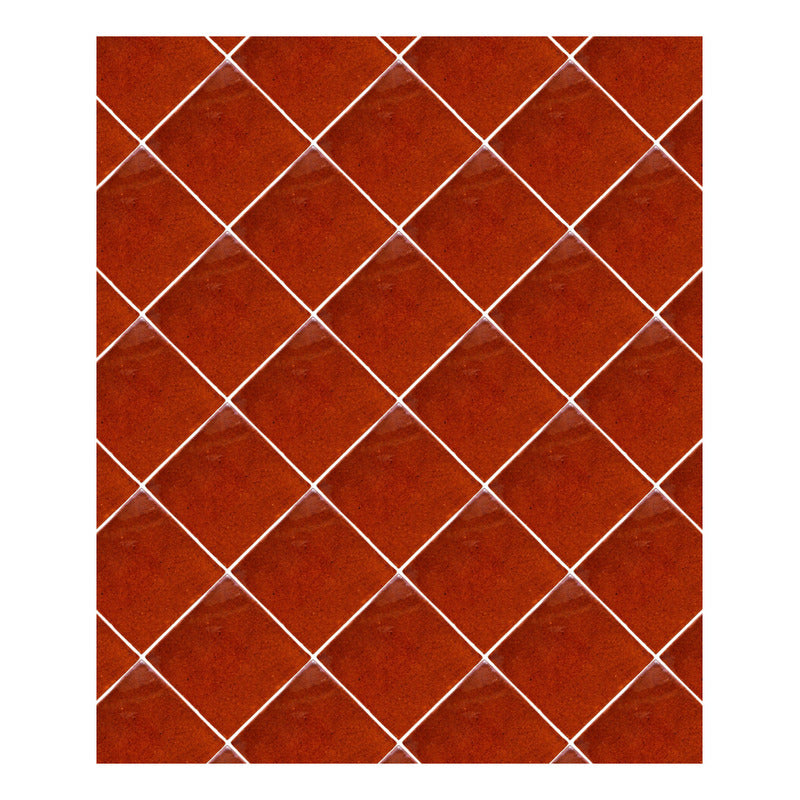 Azulejo Artesanal Talavera Liso 90pz Caramelo