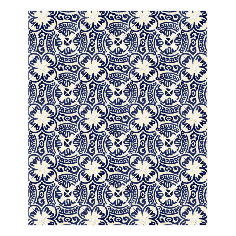 Azulejo 10.5cm Artesanal Tipo Talavera Liso 90pz #acls-57